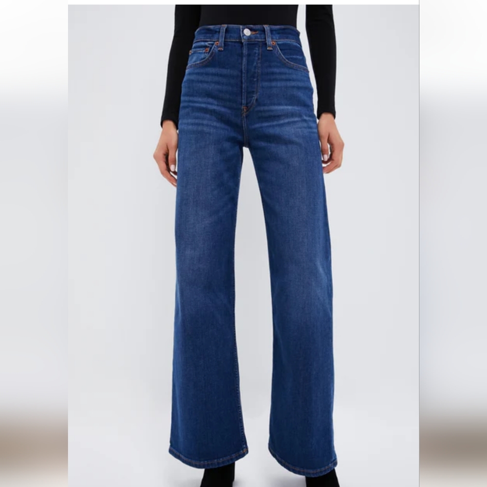 RE/DONE Monterey Fade 70's Ultra High Rise Wide Leg